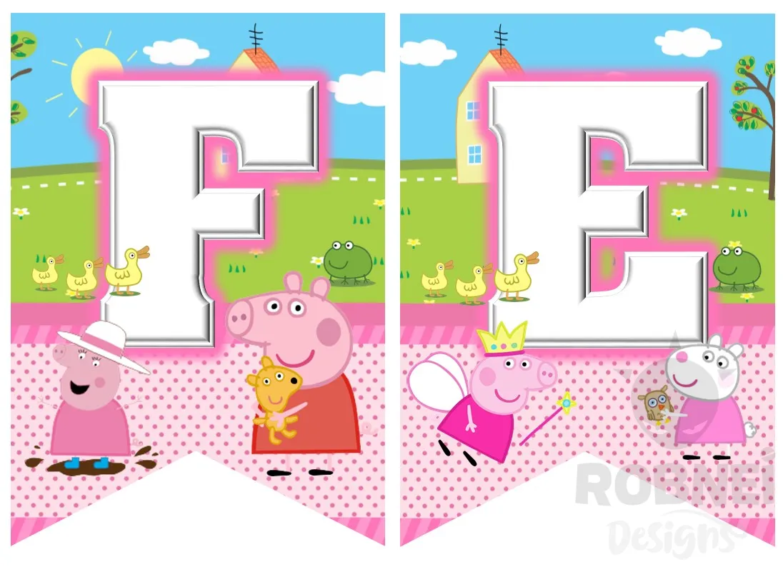 Archivo de Banderin Peppa Pig