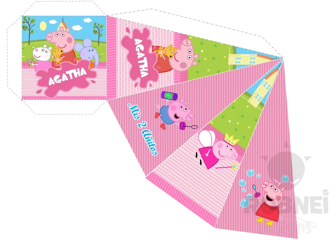 Archivo de Cajita Piramide Peppa Pig