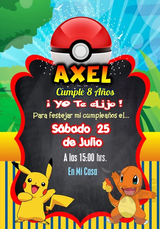 Archivo de Invitacion Pokemon