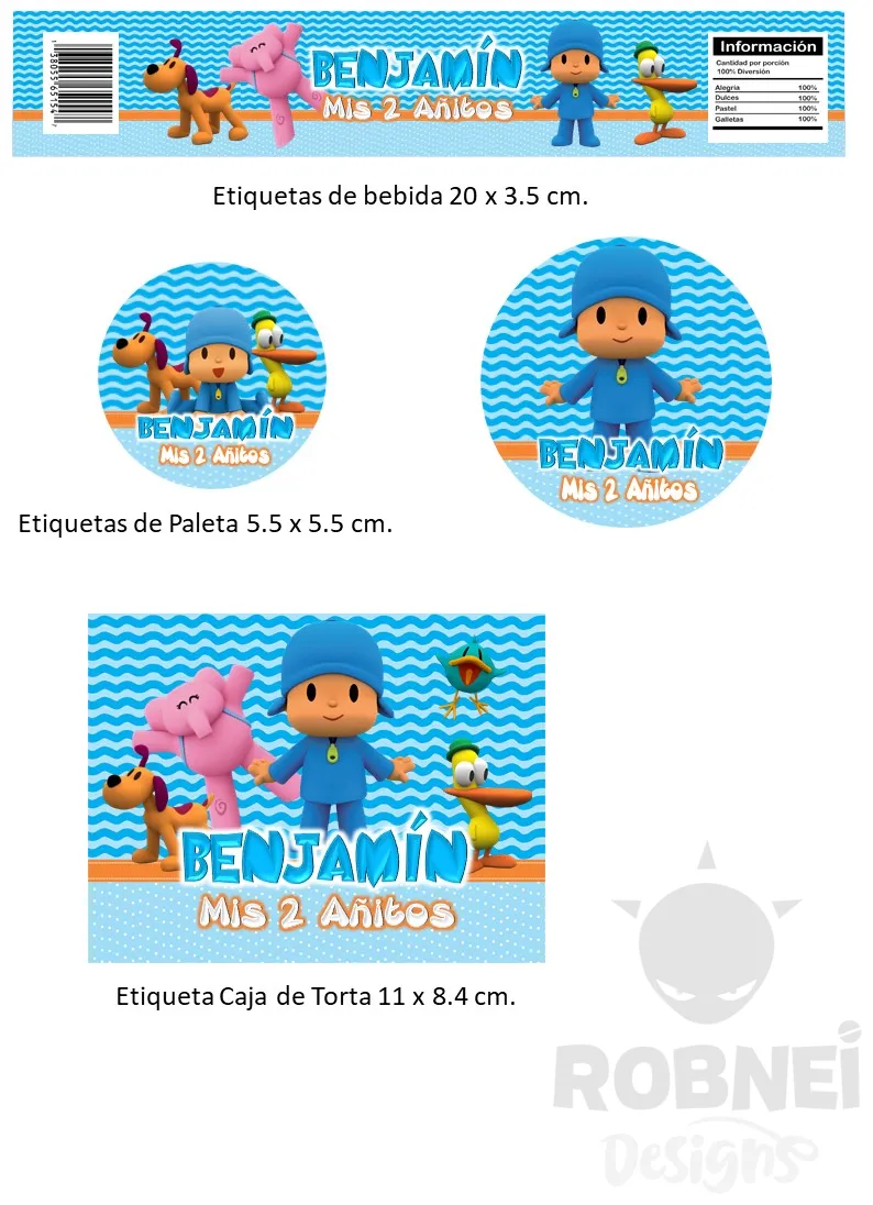 Archivo de Etiquetas Pocoyo