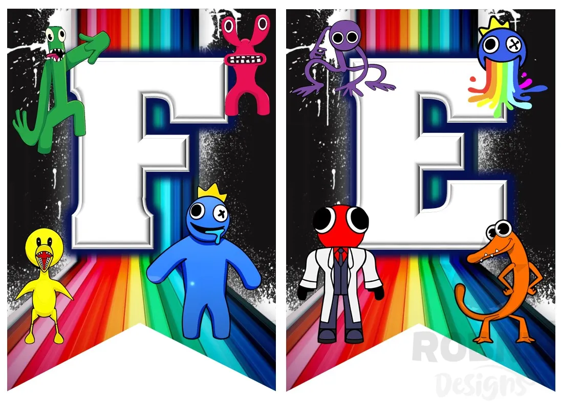 Archivo de Banderin Rainbow Friends