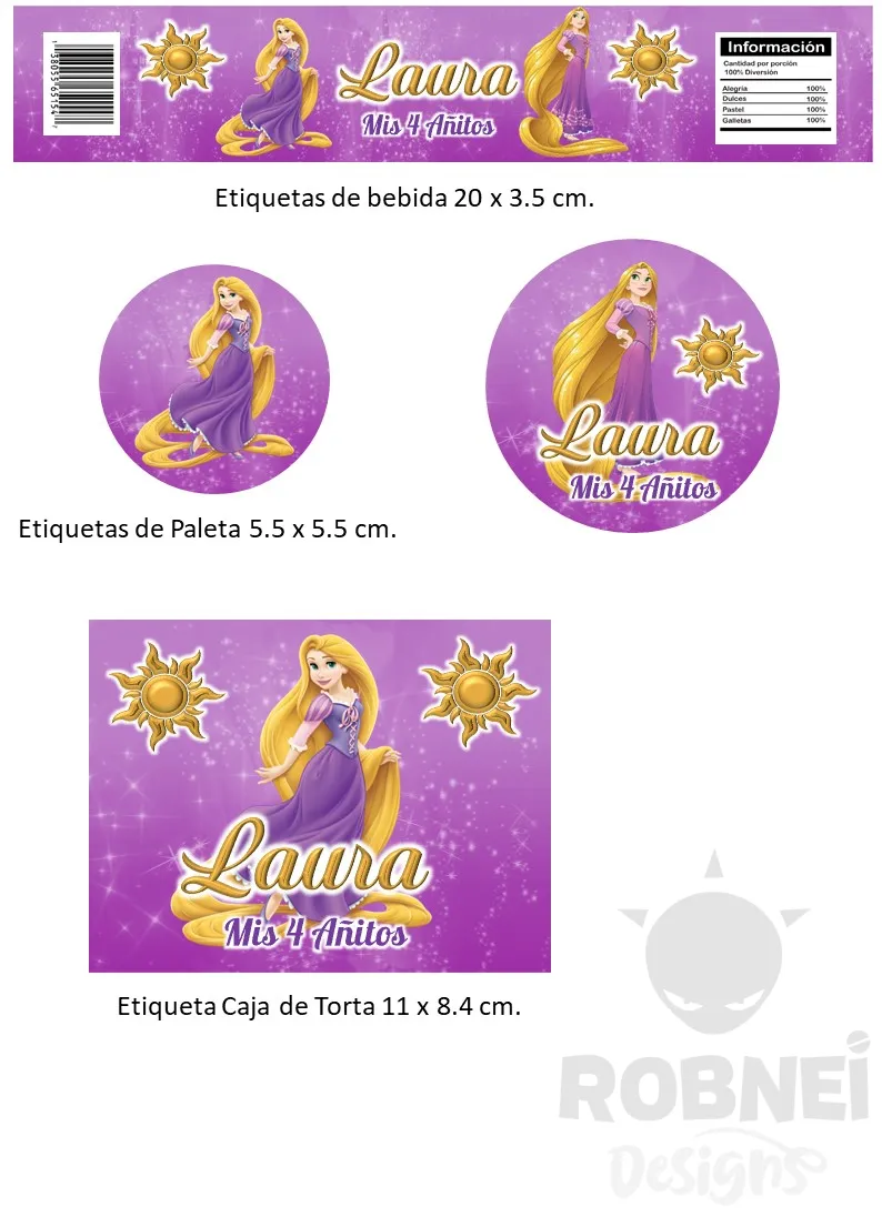 Archivo de Etiquetas Rapunzel 2