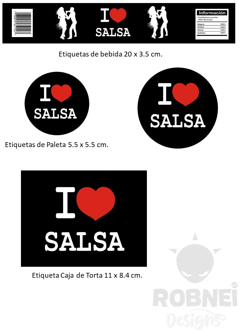 Etiquetas-Salsa