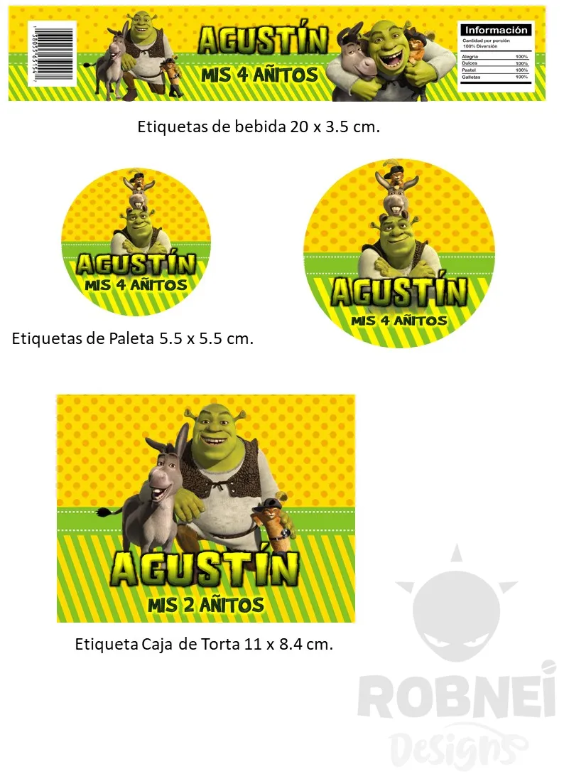 Archivo de Etiquetas Shrek