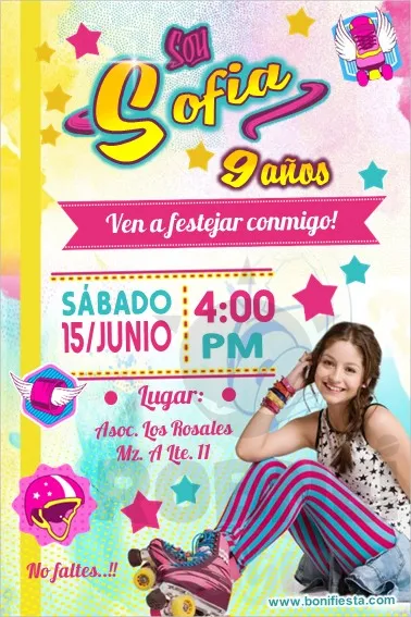 Archivo de Soy Luna Invitacion