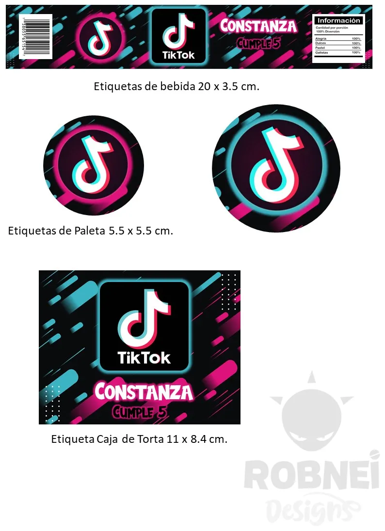 Etiquetas-TikTok