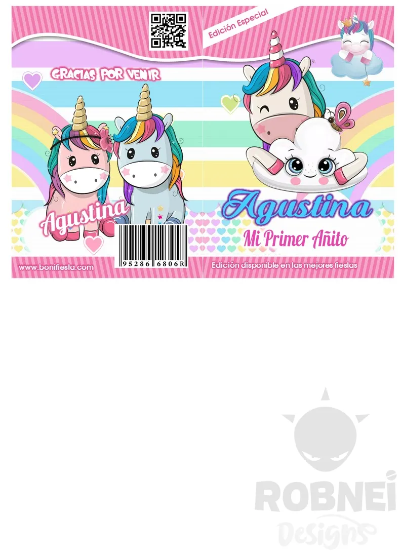 Archivo de Librito Unicornio Bebe