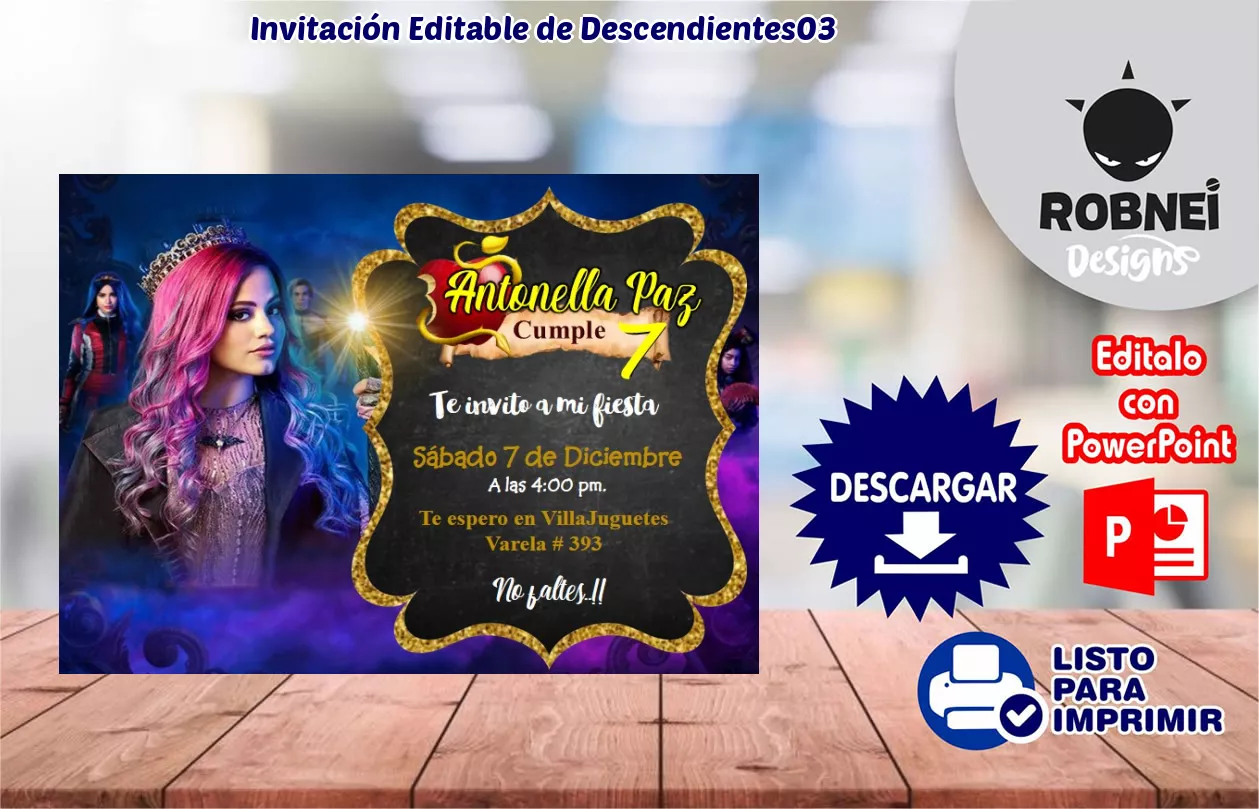 Invitacin de Descendientes03