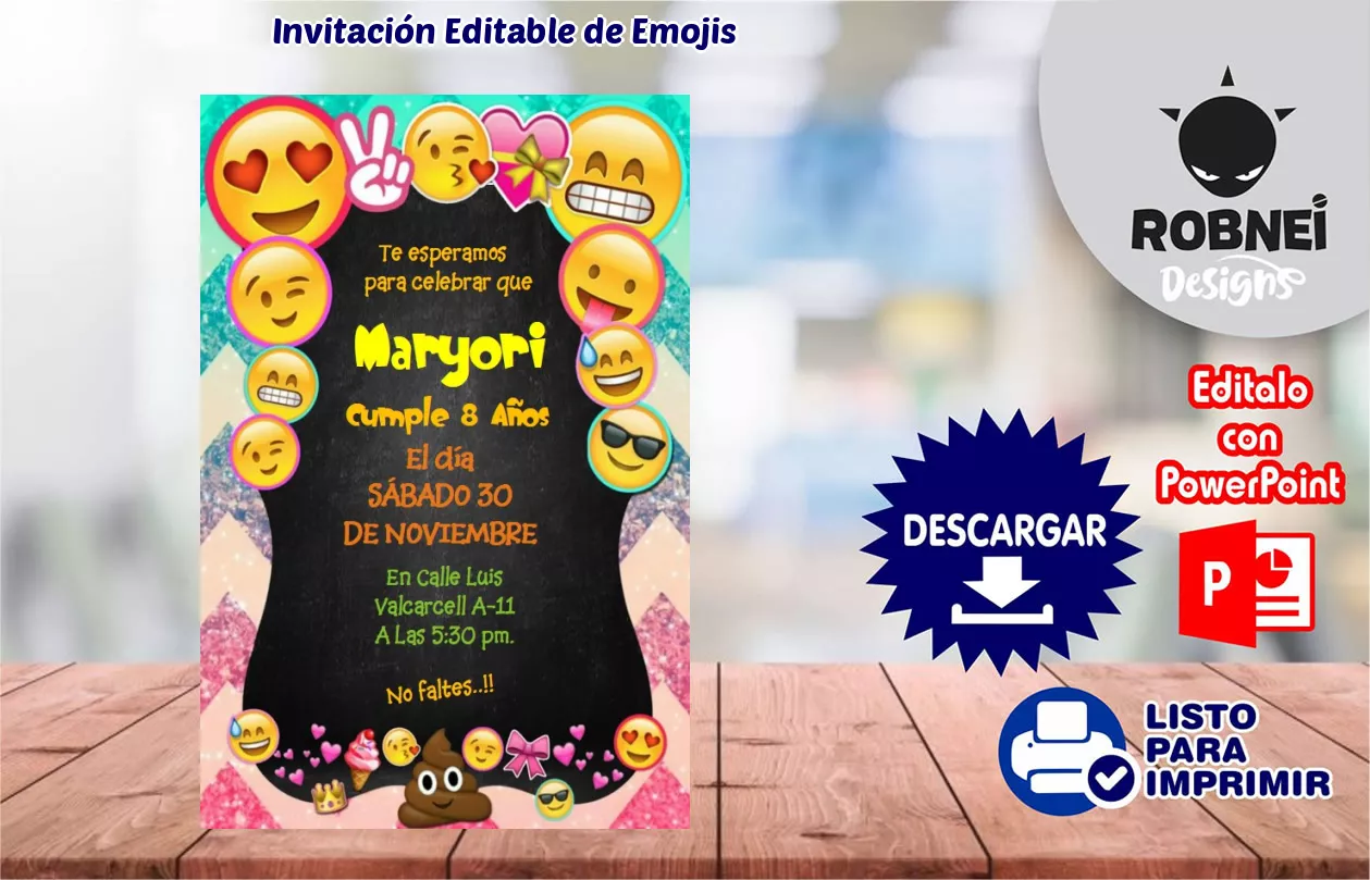 Invitacin de Emojis