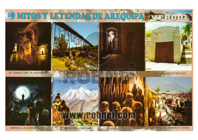 Lamina de MITOS Y LEYENDAS DE AREQUIPA