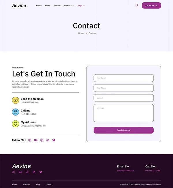 aevine-creative-portfolio-agency-elementor-tem