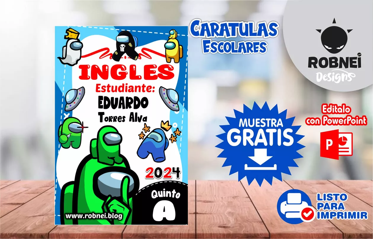 Cartula de Among Us Caratula 04 MUESTRA GRATIS