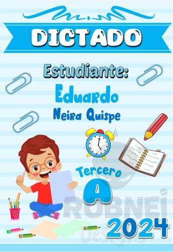 Dictado-Celeste-Caratula