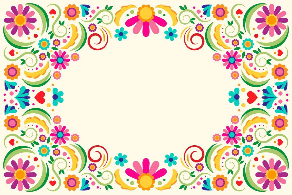 fondo floral69 vector flores