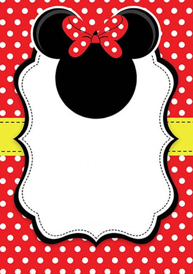 Fondo Minnie Roja Amarillo