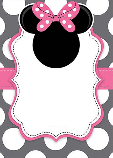 Minnie Gris Rosa Fondo 3