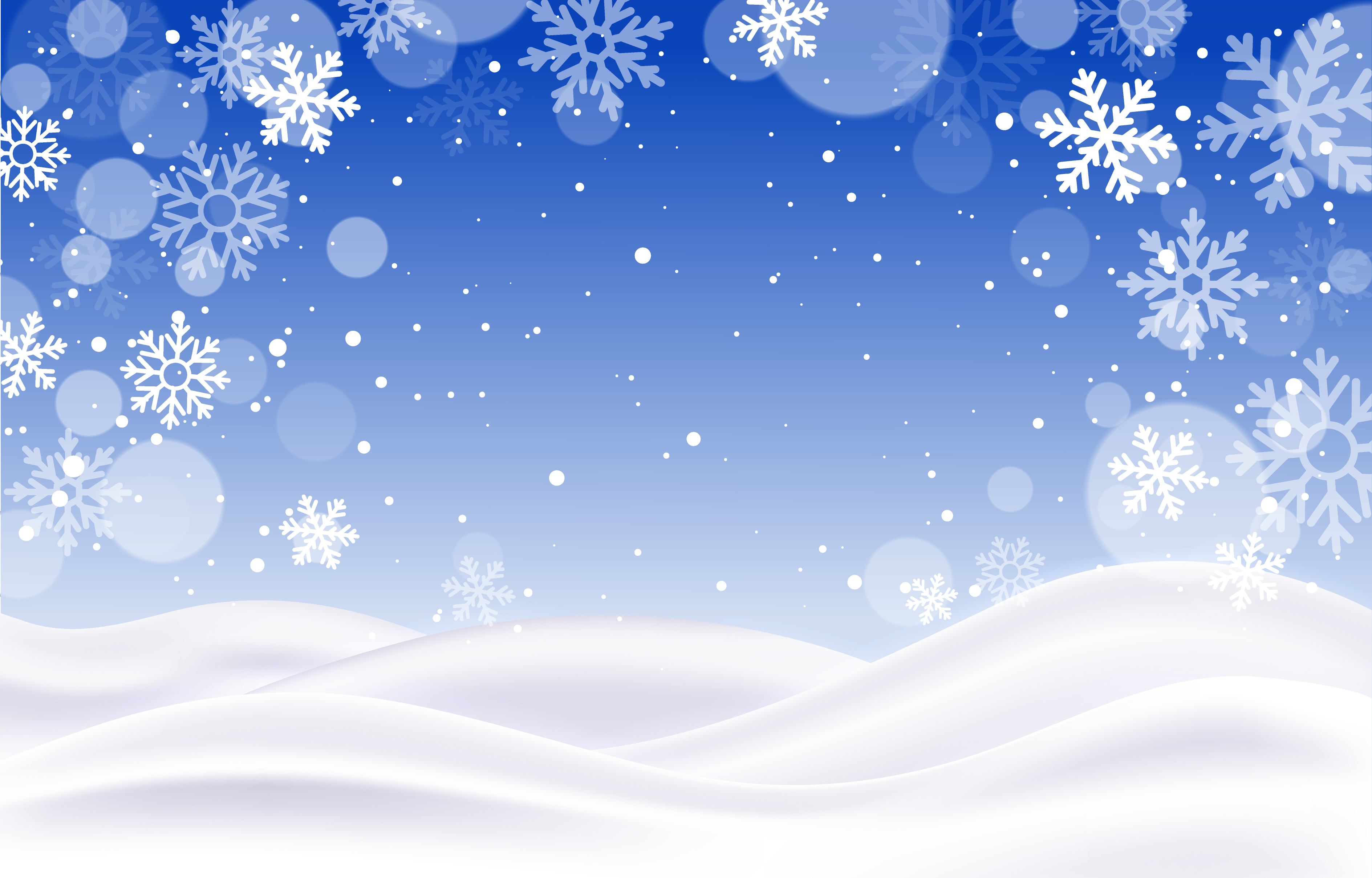 winter christmas snow background