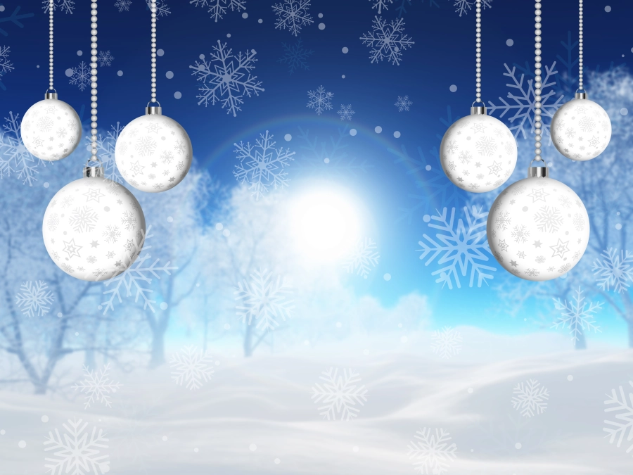 christmas-tree-winter-landscape-with-hanging-baubles-snowflakes