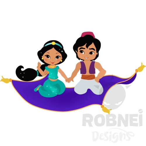 Aladdin y Jasmine 51