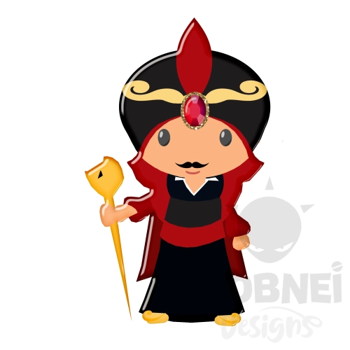 Jafar Aladdin Chibi