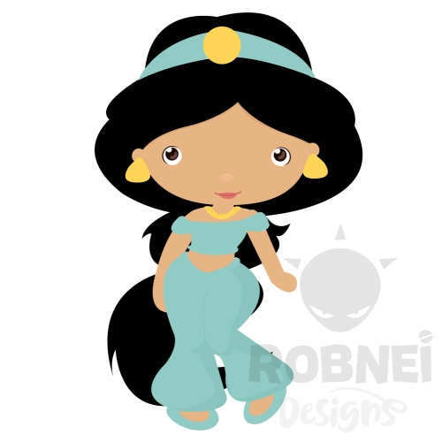 Princesa-Jasmine-Chibi-2