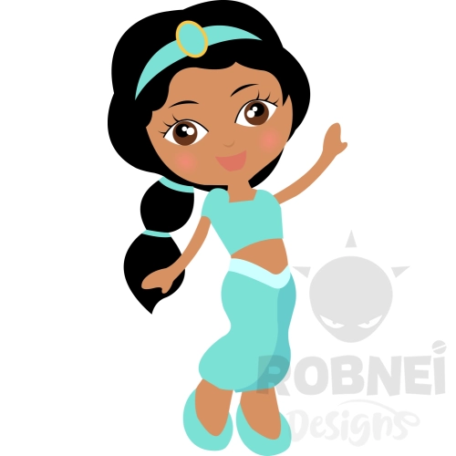 Princesa Jasmine Chibi 3