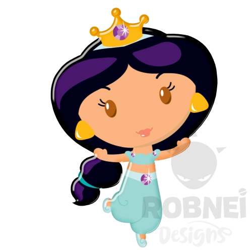 Princesa Jasmine Chibi 5