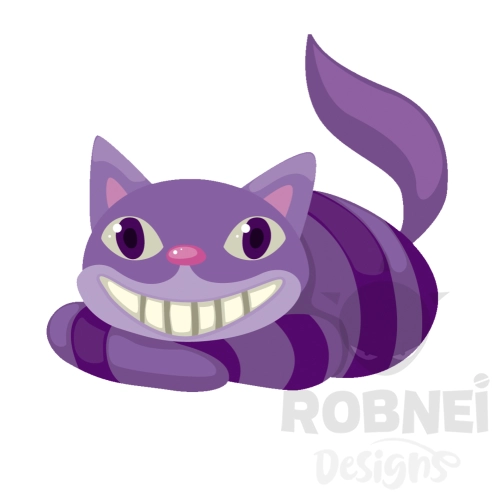 Gato de Cheshire Alicia 123