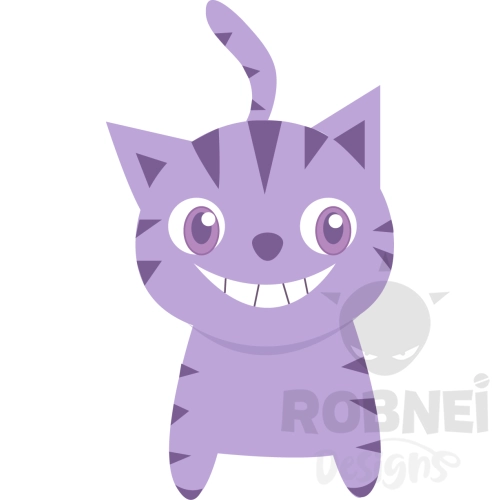 Gato de Cheshire Alicia 45