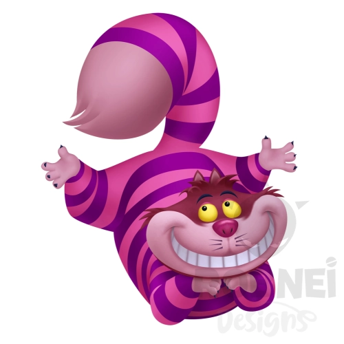 Gato de Cheshire Alicia 5