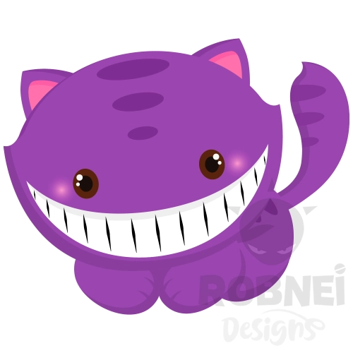 Gato de Cheshire Alicia 7