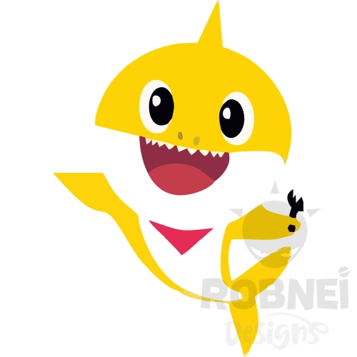 Baby Shark Clipart 22