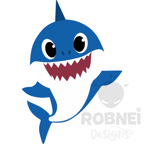 Baby Shark Clipart 23