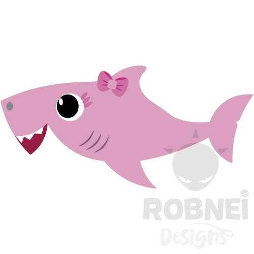 Baby Shark Clipart 34