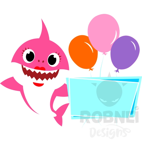 Baby Shark Clipart 38