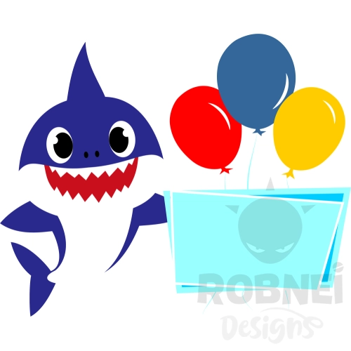 Baby Shark Clipart 40