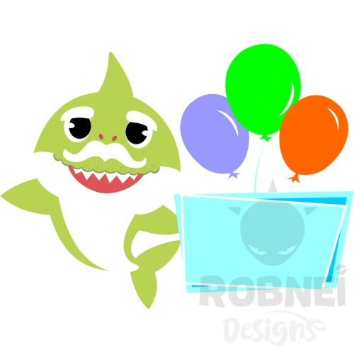 Baby Shark Clipart 41