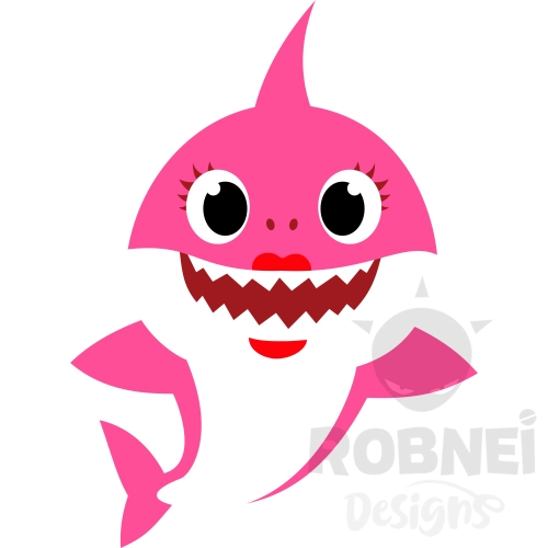 Baby Shark Clipart 53