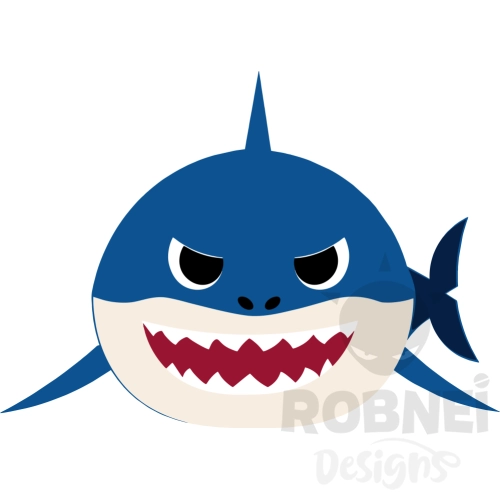 Baby Shark Clipart Tiburon 62