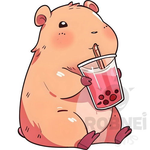 Capibara-Tomando-Jugo