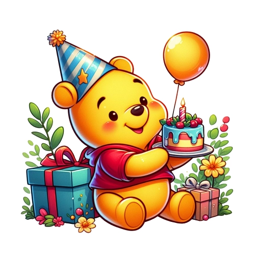 Pooh Birthday Cumple