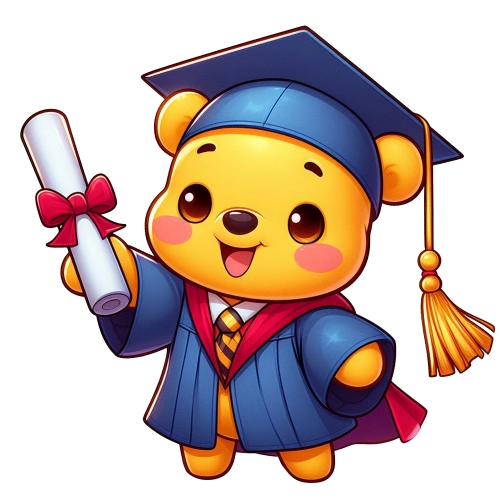 Pooh Graduation Graduacion