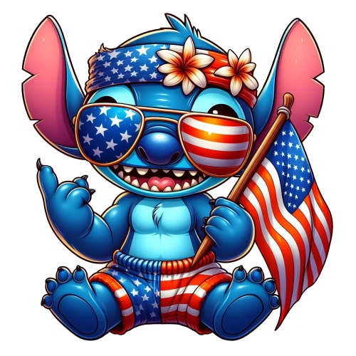 Stitch 4th July