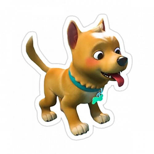 perro cocomelon sticker