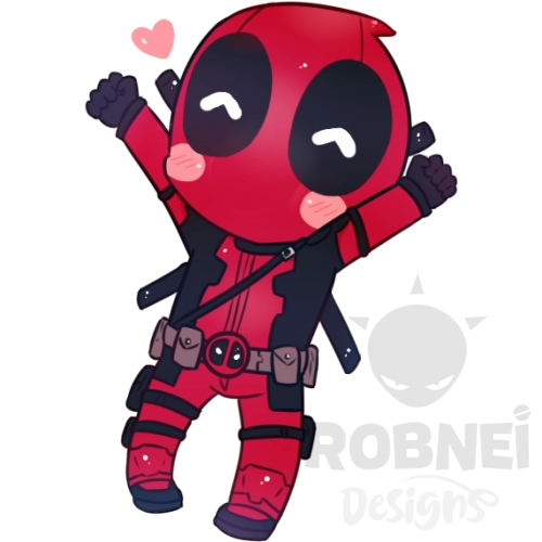 Deadpool Chibi Kawaii 3