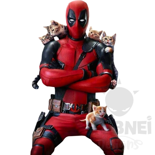 Deadpool Clipart gatitos