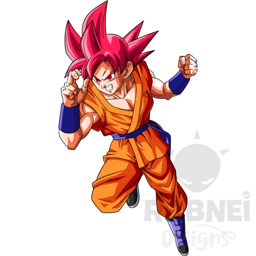 Goku Rojo Super