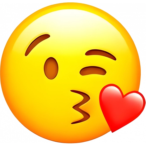 Emoticon Emoji Beso