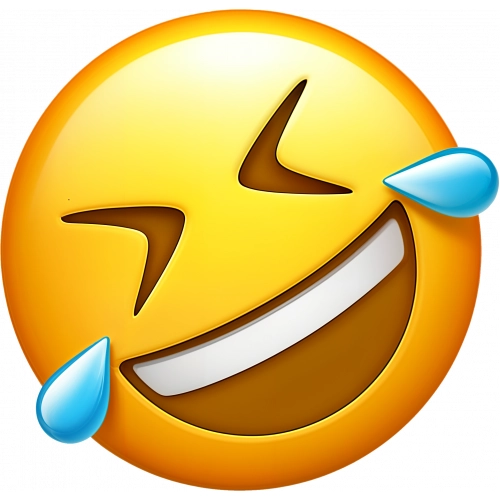 Emoticon Emoji Risa XD