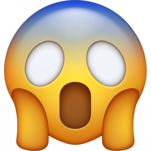 Emoticon Emoji Sorprendido